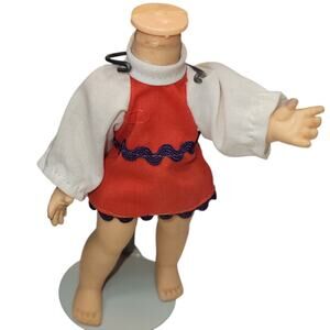 5" 1965 Vintage Remco Industries Heidi's Doll's Pocketbook Body No Head